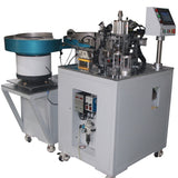 Electric Automatic Button Making Machine Model ABM1000. High speed, high volume production in 30 different sizes!