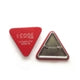 66*66mm blank triangle shape pin button Parts