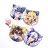58*58mm cat shape pin button Parts for Badge Maker Machine can do Crafts