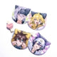 58*58mm cat shape pin button Parts for Badge Maker Machine can do Crafts