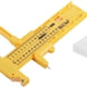 Adjustable plastic paper cutter