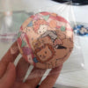 2021 universal transparent button and badge pack bagging on hot sale