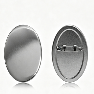 67×43mm(2.6×1.7'') OVAL SUPPLIES FOR 100 BADGES
