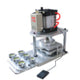 PP800 Pneumatic multi die heads machine for making badges/fridge magnets