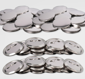 58 mm 2-1/4 Inch Button Maker Machine + 100 spring pin Button Badge Supplies + Graphic Punch