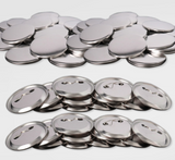 58 mm 2-1/4 Inch Button Maker Machine + 100 spring pin Button Badge Supplies + Graphic Punch