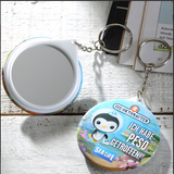 37mm 1-1/2 Inch Round manual button machine with mould