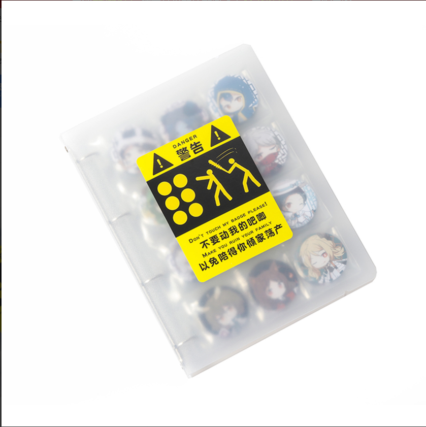 2021 hot selling convenient single package badge collection book