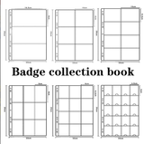 2021 hot selling convenient single package badge collection book