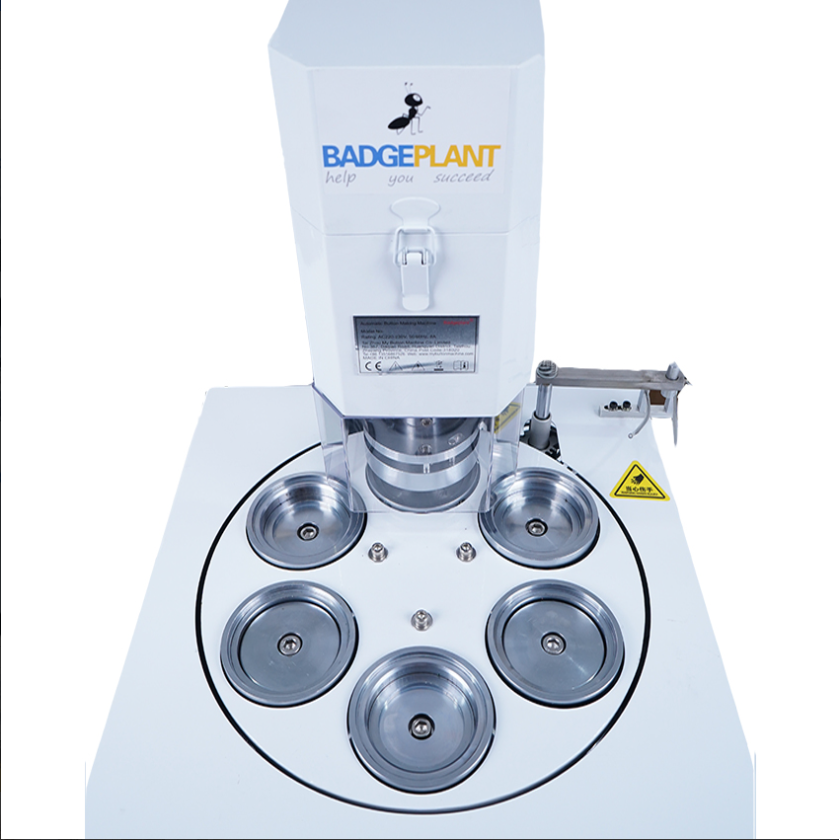 PPX Electric Automatic Button Making Machine.High speed, high volume production in 30 different sizes.