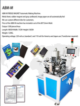 ABM-M MAGNET Automatic Making Machine with molds