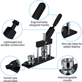 Oval 67*43mm Button Making machine