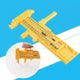 Adjustable plastic paper cutter