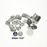 37mm 1-1/2 Inch round magnet button supplies set