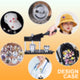 75mm 3 Inch button maker machine + 500pcs free button parts + adjustable circle cutter