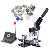 37mm 1 1/2 Inch Button Maker Machine + 500pcs free Magnet Supplies + Graphic Punch