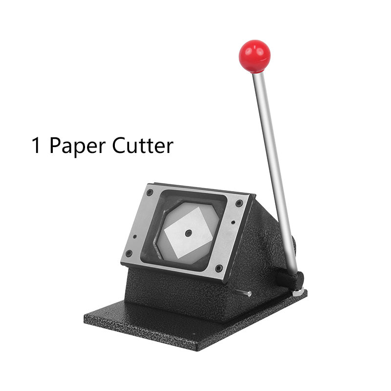 63.5*63.5mm Square Magnet button machine complete set