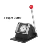 63.5*63.5mm Acrylic Square Magnet button machine complete set