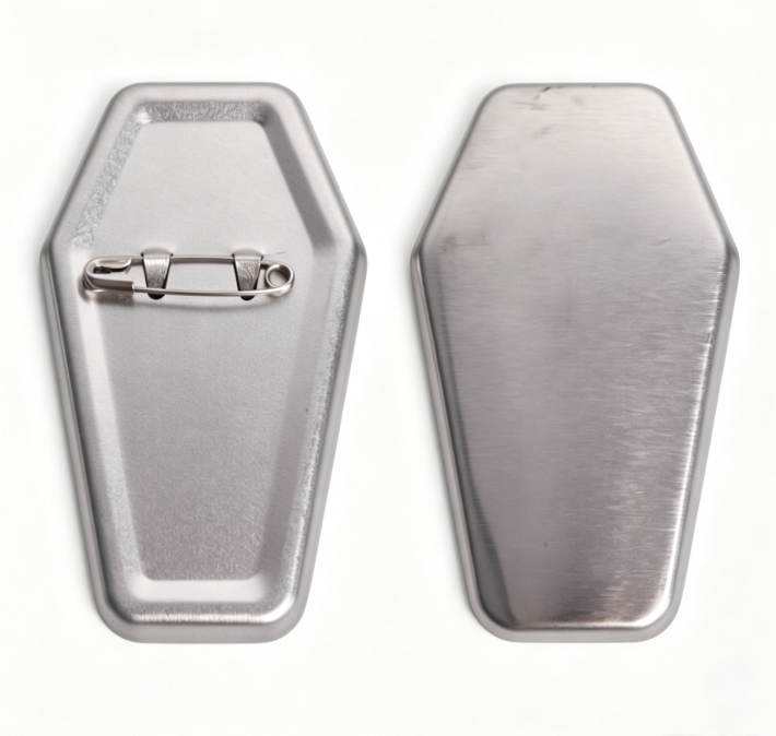 54×40mm(2.1×1.6'') Coffin Badge Set