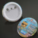 58mm 2-1/4 Inch Round manual button machine with mould