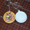 58mm keychain badge complete set 1000pcs