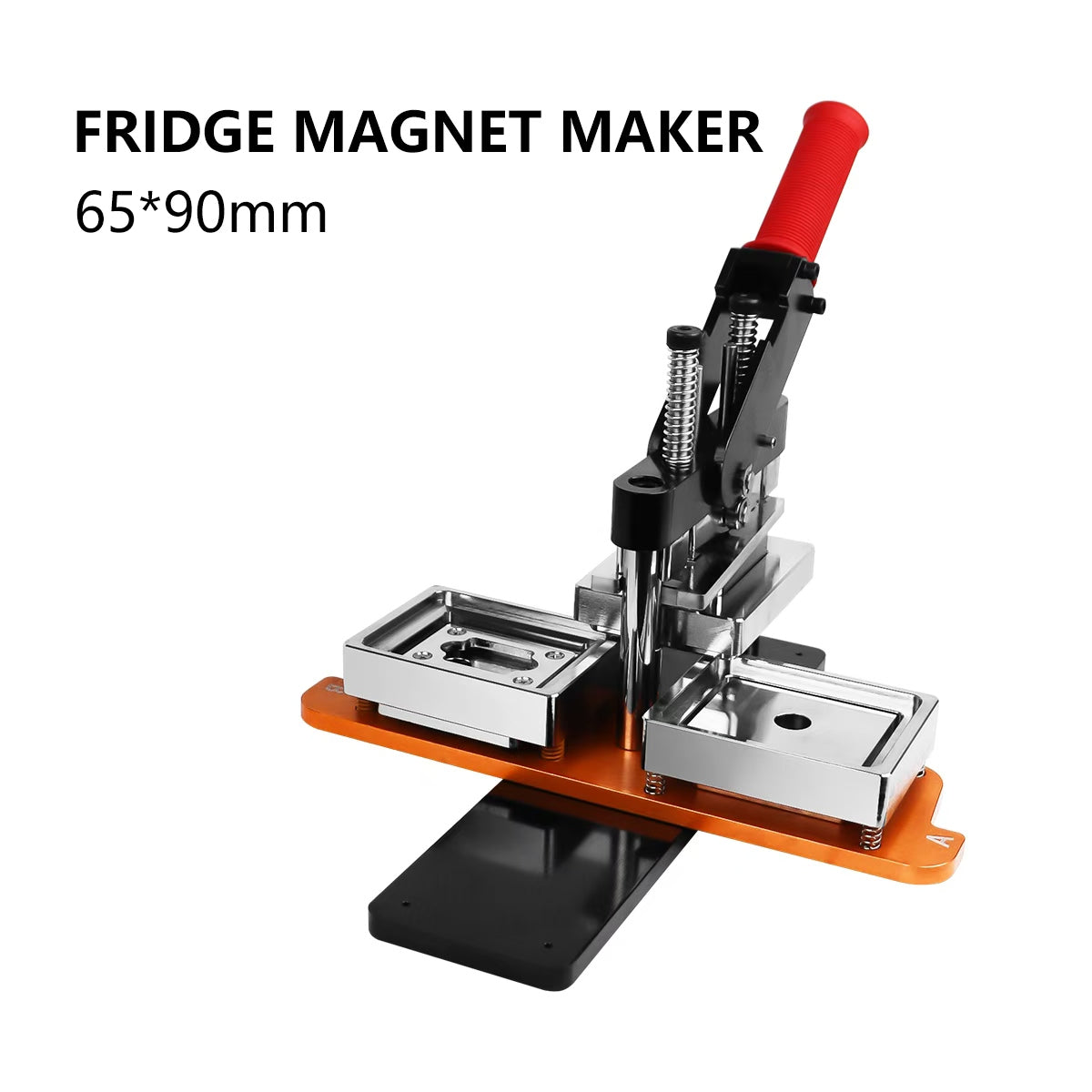 65*90mm Rectangle Magnet button machine