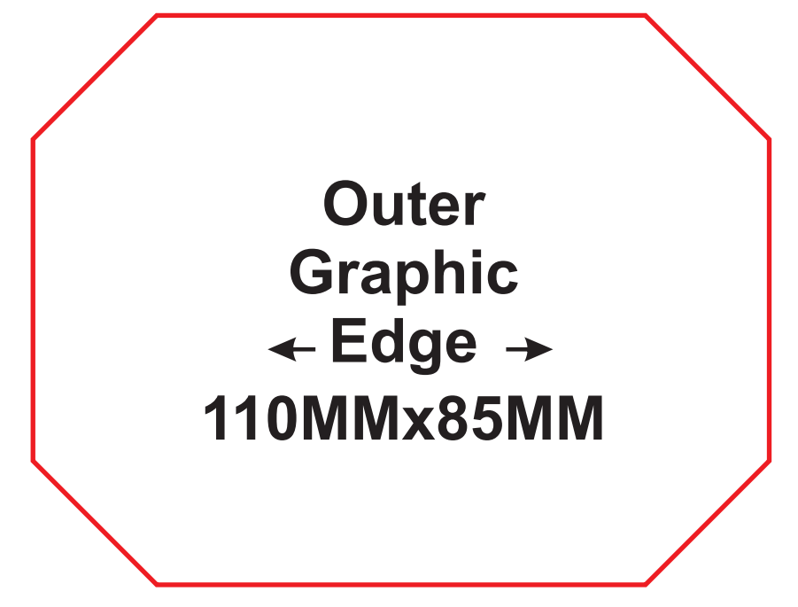 Cutting die for 65*90mm fridge magnet/pin badge paper cutting used on Die cutting press