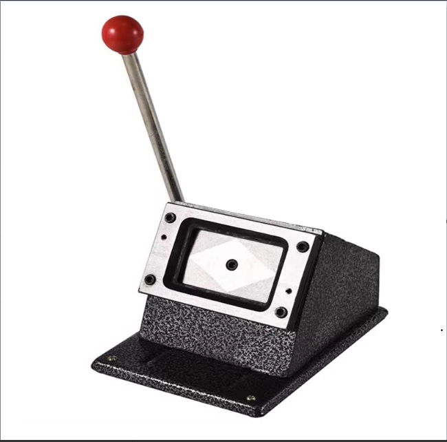 75*120mm Tin Rectangle Fridge Magnet Making Machine + Paper Cutter + 1000pcs Fridge Magnet Materials