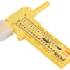 Adjustable plastic paper cutter