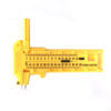 Adjustable plastic paper cutter