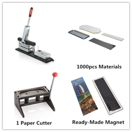 115*40mm Rectangle Magnet button machine complete set