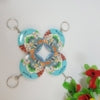 58mm 2-1/4 Inch Factory wholesale custom button bottle opener with keychain