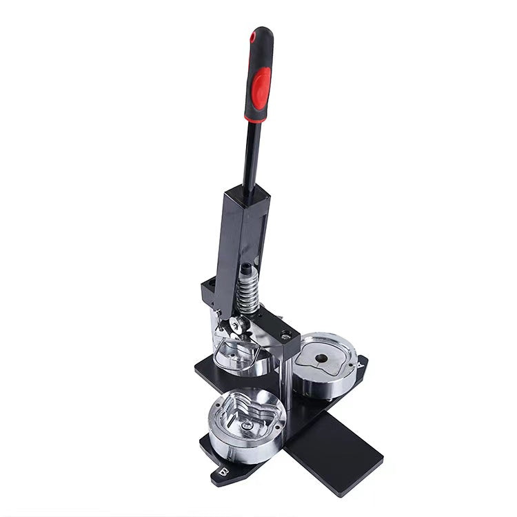 68*58mm big cat face Button Machine unique shape button machine