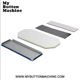 170*50mm Rectangle Magnet maker machine + Graphic punch + 1000 Magnet supplies