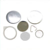 58mm 2-1/4 Inch round Custom Mirror Type Keychain