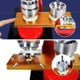 58MM 2-1/4 Inch round interchangeable moulds manual button machine + 500pcs button parts