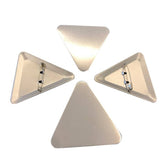 66×66mm(2.6×2.6'') Triangle Badge Set